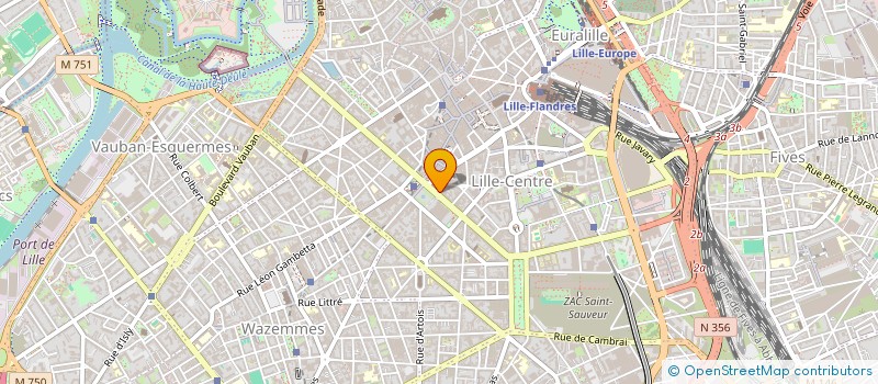 localisation de l'entreprise MONSIEUR THIERRY DOUTRIAUX à LILLE