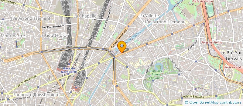 localisation de l'entreprise MONSIEUR THIERRY DREUX  PARIS