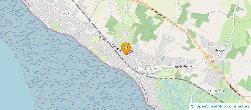 localisation de l'entreprise MONSIEUR THIERRY DRONNE  LES MOUTIERS-EN-RETZ