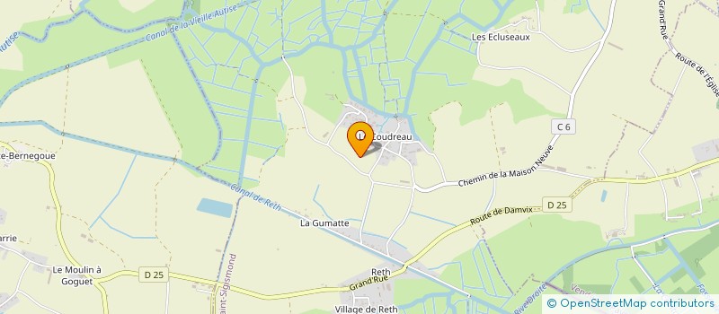 localisation de l'entreprise MONSIEUR THIERRY DRUELLE  SAINT-SIGISMOND