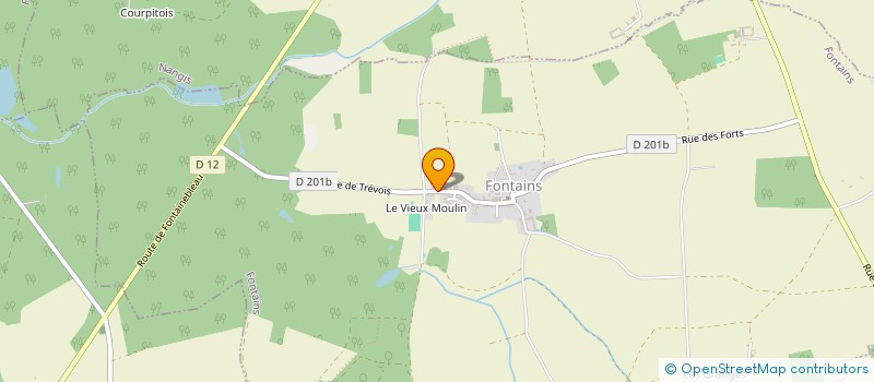 localisation de l'entreprise MONSIEUR THIERRY DRUEZ  FONTAINS