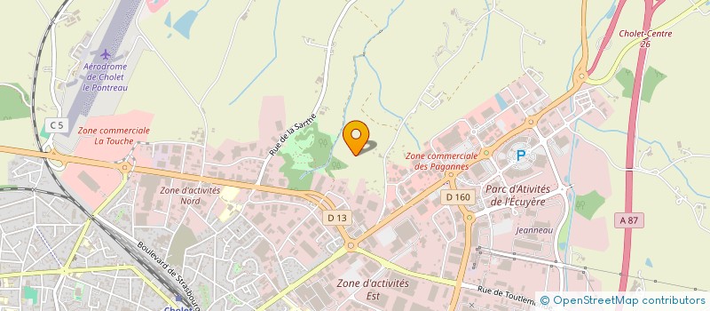 localisation de l'entreprise MONSIEUR THIERRY DUAULT à CHOLET