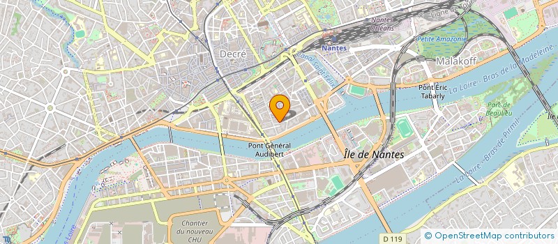 localisation de l'entreprise MONSIEUR THIERRY DUBERNET  NANTES