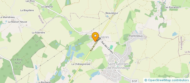 localisation de l'entreprise MONSIEUR THIERRY DUBOIS  LE GIROUARD