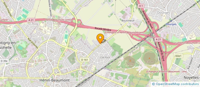 localisation de l'entreprise MONSIEUR THIERRY DUBOIS  DOURGES