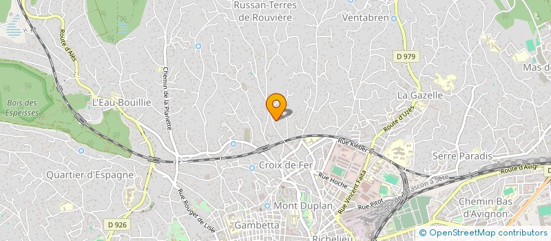 localisation de l'entreprise MONSIEUR THIERRY DUBOST  NIMES