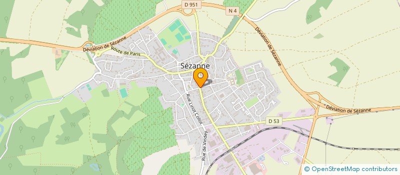 localisation de l'entreprise MONSIEUR THIERRY DUBUS à SEZANNE