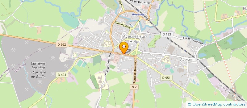 localisation de l'entreprise MONSIEUR THIERRY DUBY à AVESNES-SUR-HELPE