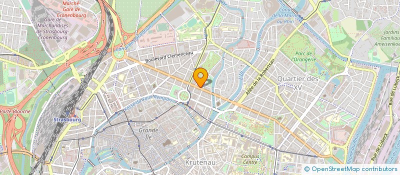 localisation de l'entreprise MONSIEUR THIERRY DUCARME à STRASBOURG