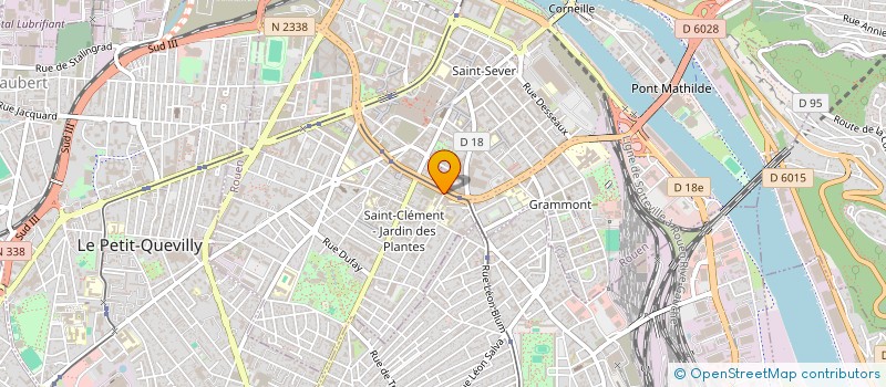 localisation de l'entreprise MONSIEUR THIERRY DUCASTELLE à ROUEN