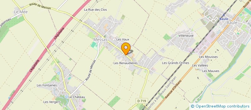 localisation de l'entreprise MONSIEUR THIERRY DUCHAMP à MESSAS