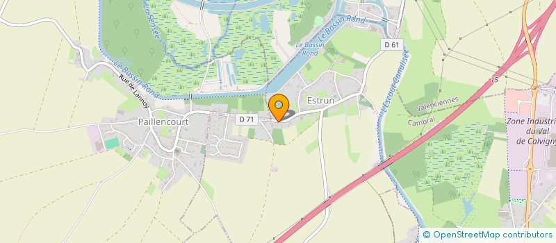 localisation de l'entreprise MONSIEUR THIERRY DUEZ  ESTRUN