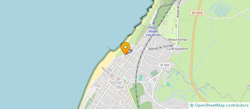 localisation de l'entreprise MONSIEUR THIERRY DUFAUD  SOULAC-SUR-MER