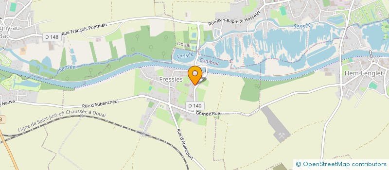 localisation de l'entreprise MONSIEUR THIERRY DUFOUR  FRESSIES