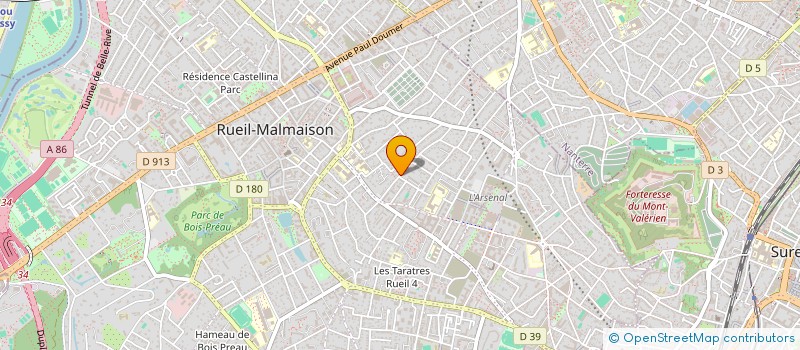 localisation de l'entreprise MONSIEUR THIERRY DUFRESNE à RUEIL-MALMAISON