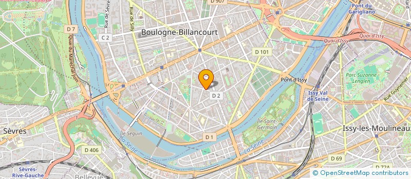 localisation de l'entreprise MONSIEUR THIERRY DUHIL DE BENAZE à BOULOGNE BILLANCOURT