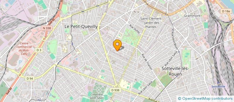 localisation de l'entreprise MONSIEUR THIERRY DUJARDIN à ROUEN