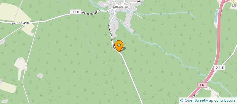 localisation de l'entreprise MONSIEUR THIERRY DULONG  LESPERON