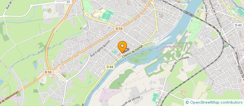 localisation de l'entreprise MONSIEUR THIERRY DUMAS  ROANNE