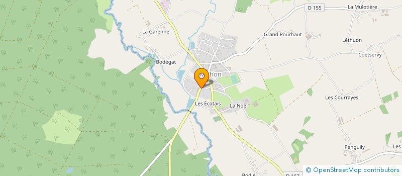 localisation de l'entreprise MONSIEUR THIERRY DUMAS à SAINT-MALO-DES-TROIS-FONTAINES