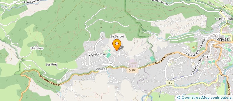 localisation de l'entreprise MONSIEUR THIERRY DUMAS  VEYRAS