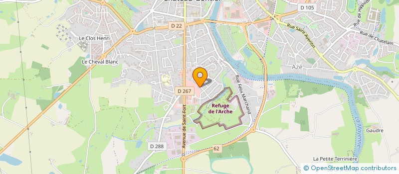 localisation de l'entreprise MONSIEUR THIERRY DUMONT à CHATEAU-GONTIER-SUR-MAYENNE