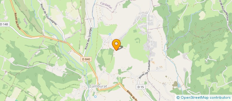 localisation de l'entreprise MONSIEUR THIERRY DUMONT  CAMBURAT