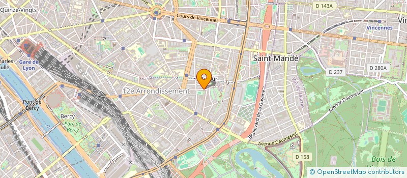 localisation de l'entreprise MONSIEUR THIERRY DUMONT  PARIS