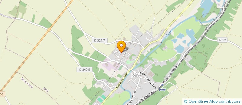 localisation de l'entreprise MONSIEUR THIERRY DUMONT à JOUY