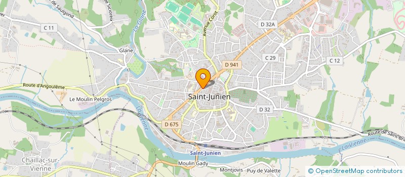 localisation de l'entreprise MONSIEUR THIERRY DUMONTOUX à SAINT-JUNIEN