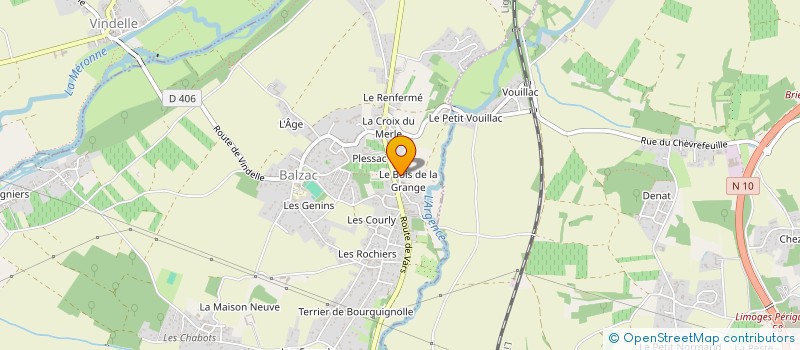 localisation de l'entreprise MONSIEUR THIERRY DUNORD à BALZAC