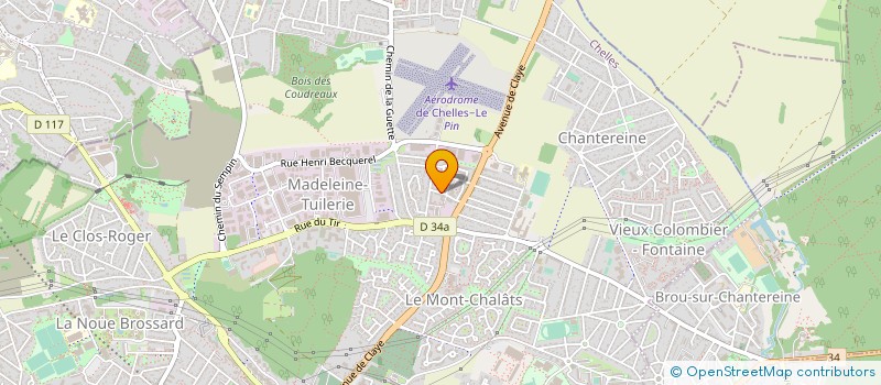 localisation de l'entreprise MONSIEUR THIERRY DUNOY  CHELLES