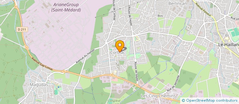 localisation de l'entreprise MONSIEUR THIERRY DUPEYRE  SAINT-MEDARD-EN-JALLES