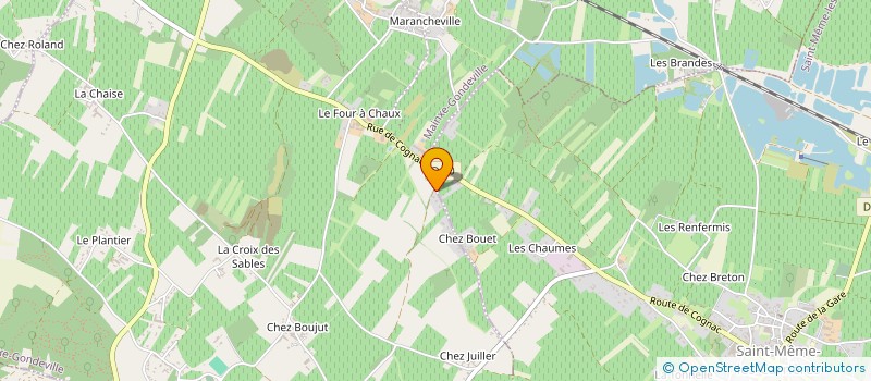 localisation de l'entreprise MONSIEUR THIERRY DUPHIL  MAINXE-GONDEVILLE