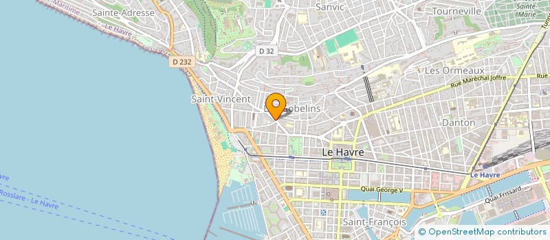 localisation de l'entreprise MONSIEUR THIERRY DUPONCHEL à LE HAVRE