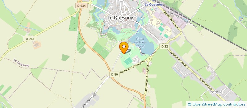 localisation de l'entreprise MONSIEUR THIERRY DUPONT à LE QUESNOY