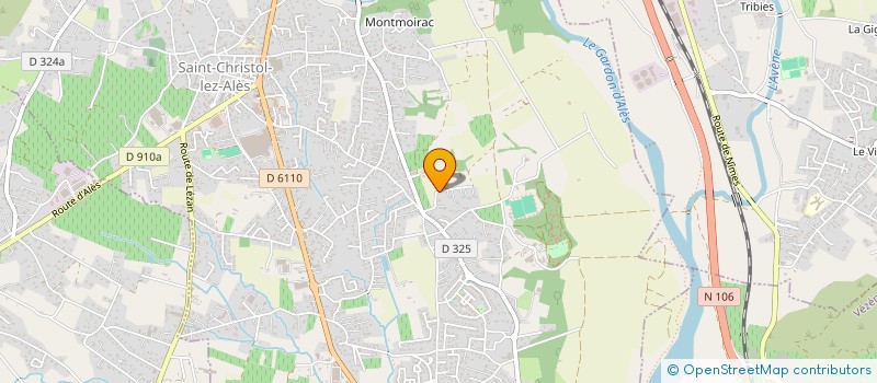 localisation de l'entreprise MONSIEUR THIERRY DUPONT  SAINT-CHRISTOL-LEZ-ALES