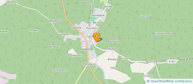 localisation de l'entreprise MONSIEUR THIERRY DUPOUY  GAREIN