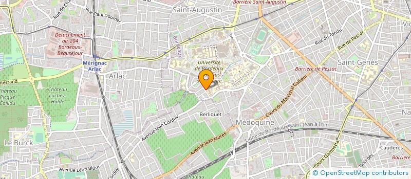 localisation de l'entreprise MONSIEUR THIERRY DUPOUY à BORDEAUX