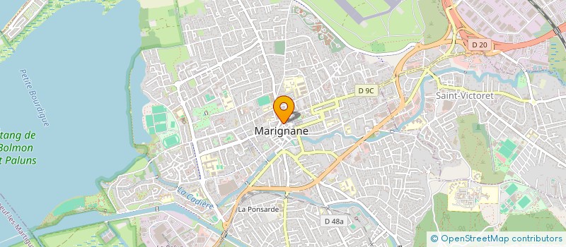localisation de l'entreprise MONSIEUR THIERRY DUPRE à MARIGNANE