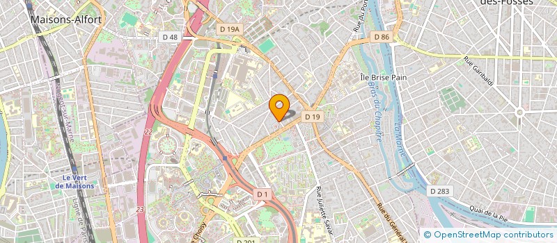 localisation de l'entreprise MONSIEUR THIERRY DUPREZ à CRETEIL