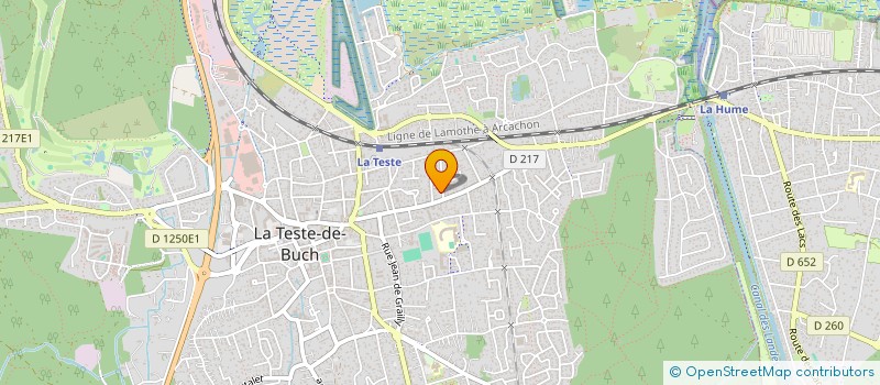 localisation de l'entreprise MONSIEUR THIERRY DUPUCH à LA TESTE-DE-BUCH