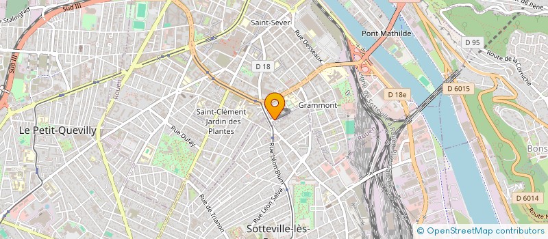 localisation de l'entreprise MONSIEUR THIERRY DUPUIS à ROUEN