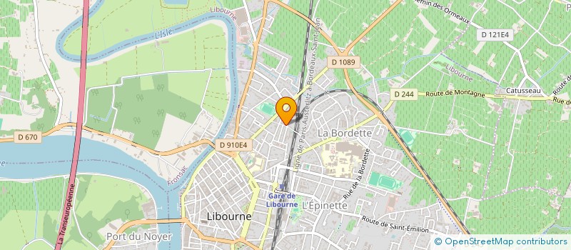 localisation de l'entreprise MONSIEUR THIERRY DUPUY à LIBOURNE