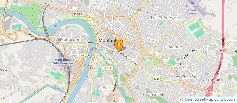 localisation de l'entreprise MONSIEUR THIERRY DUPUY  MONTAUBAN