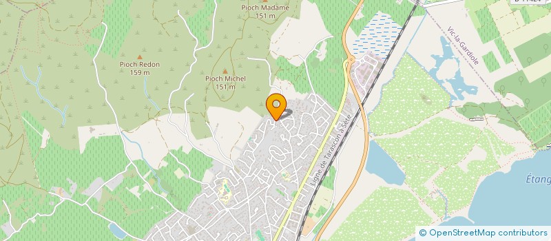 localisation de l'entreprise MONSIEUR THIERRY DUQUENOY à FRONTIGNAN