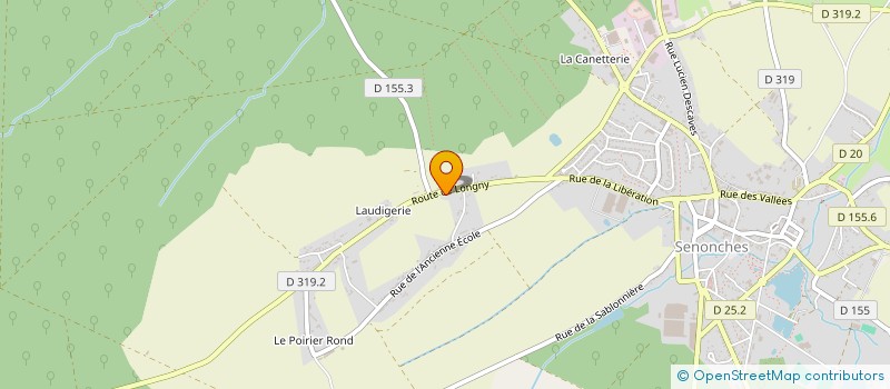 localisation de l'entreprise MONSIEUR THIERRY DURAND à SENONCHES