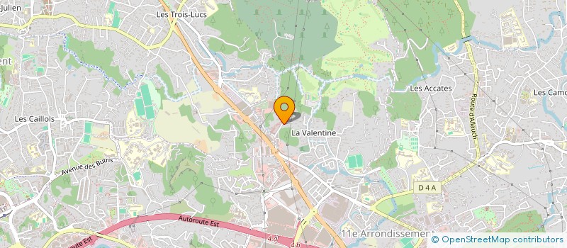 localisation de l'entreprise MONSIEUR THIERRY DURBEC  MARSEILLE