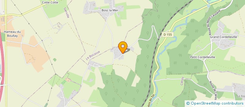 localisation de l'entreprise MONSIEUR THIERRY DUSSAUX  CLERES