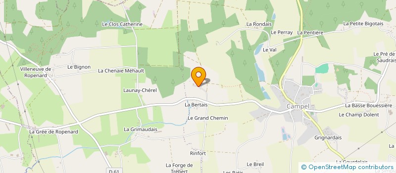 localisation de l'entreprise MONSIEUR THIERRY EDET  VAL D'ANAST